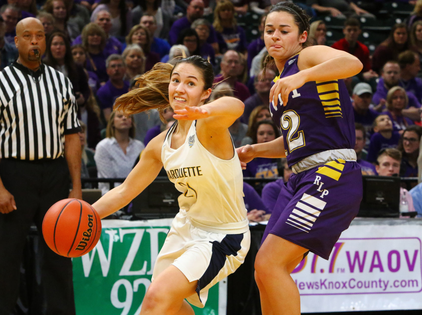 Girls assist leaders